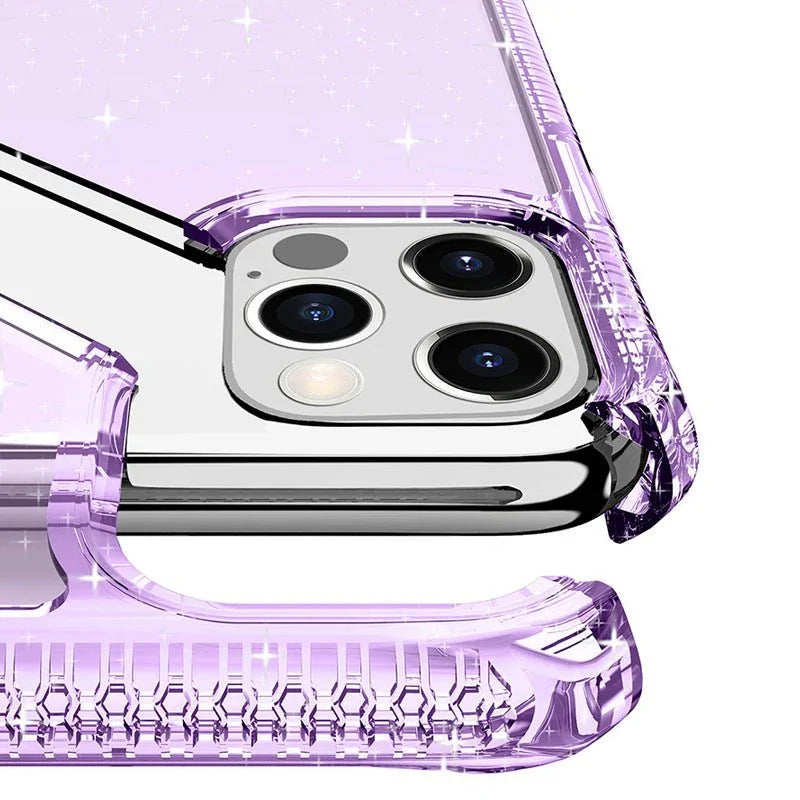 Itskins Hybrid Spark iPhone 13 Pro Max Cover - Light Purple - Tashqila Itskins Hybrid Spark iPhone 13 Pro Max Cover - Light Purple - Tashqila